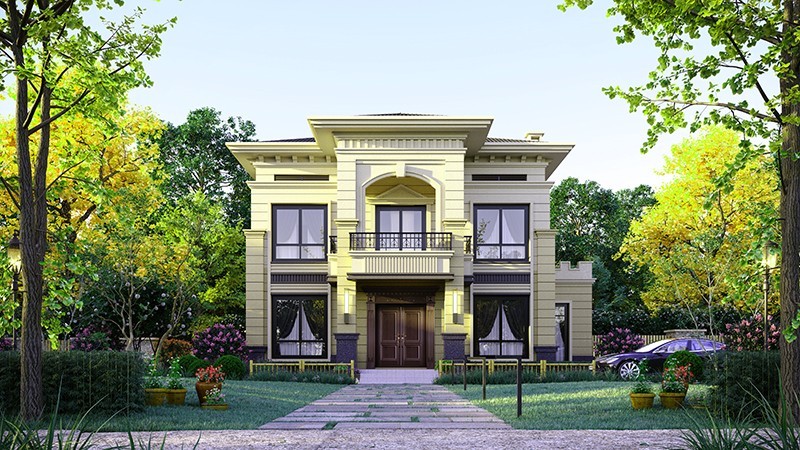 榆林中式合院住宅，开放庭院与邻里乡亲更亲近